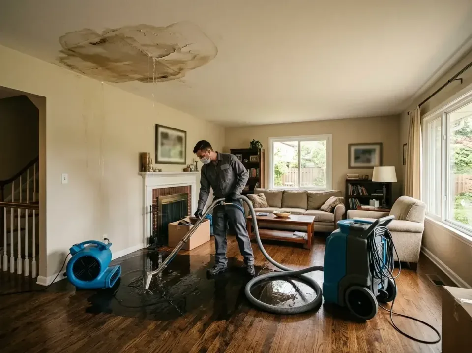 attic-pipe-burst-ceiling-drip-008 — frequently asked questions, Water Damage Restoration & Carpet Care in Jasper, FL
